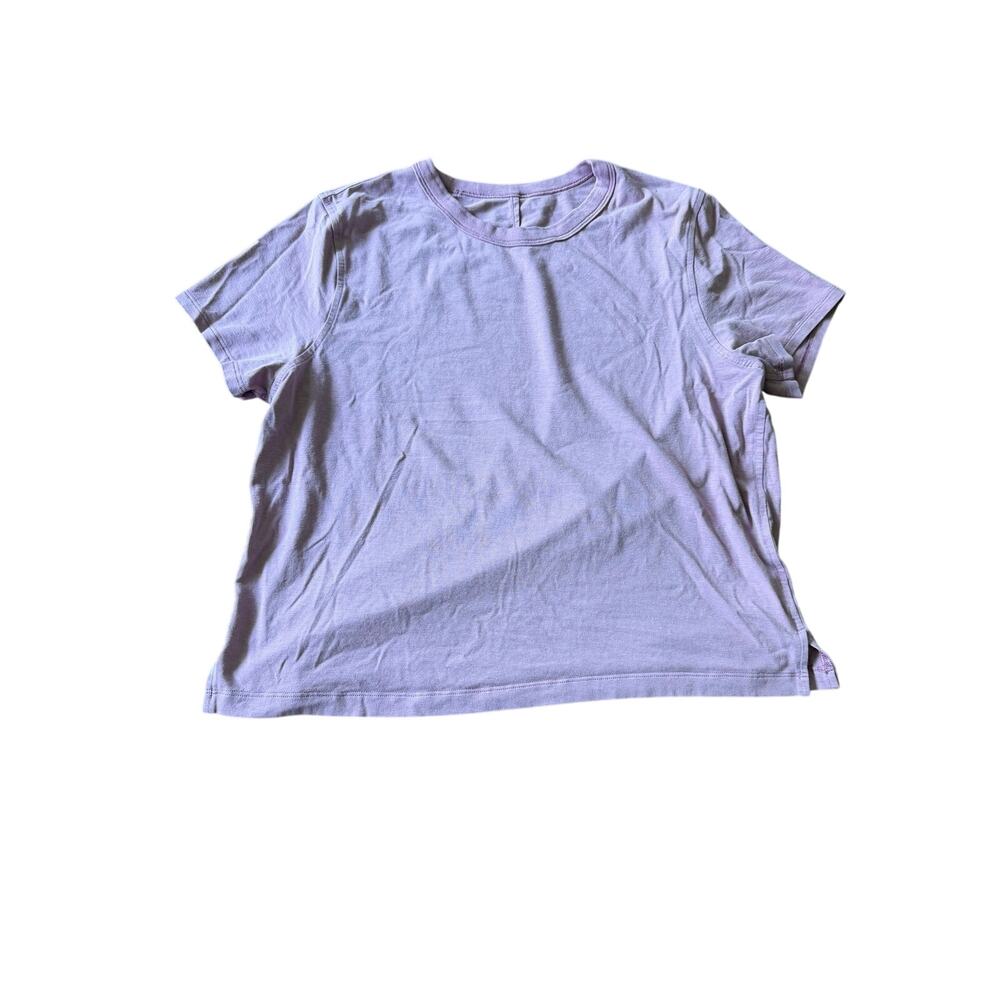 Lululemon all yours cotton tshirt size 4